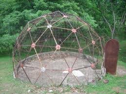 Practical training on the construction of geodesic – dome.( Oct 11-16 /2010)
